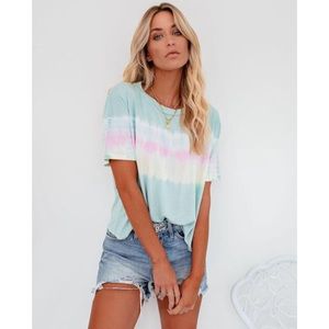 Vici Easy To Love Modal Blend Tie Dye Tee